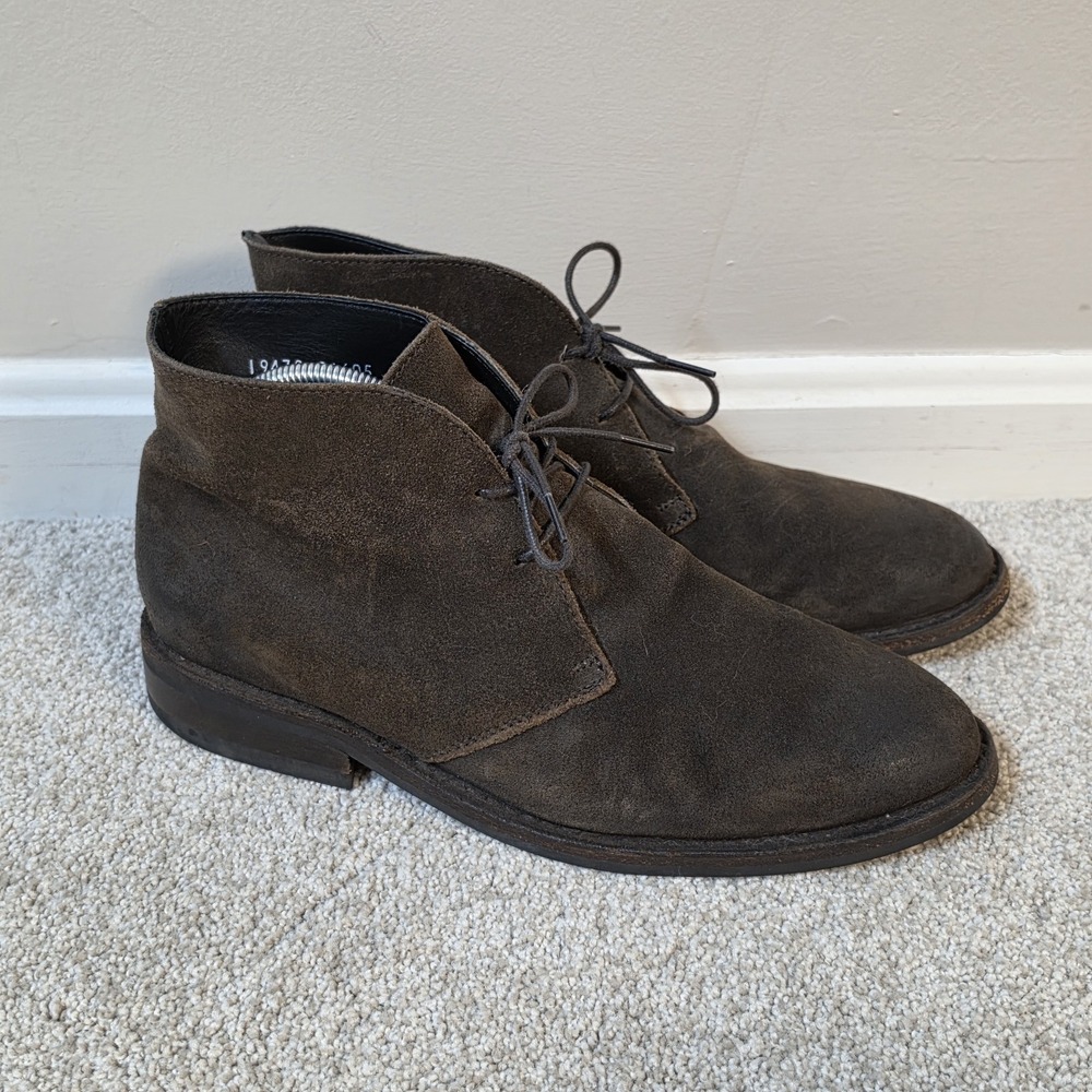 Thursday Boot Company Scout Chukka Boots Mens 9.5 Brown Rugged Suede Leather